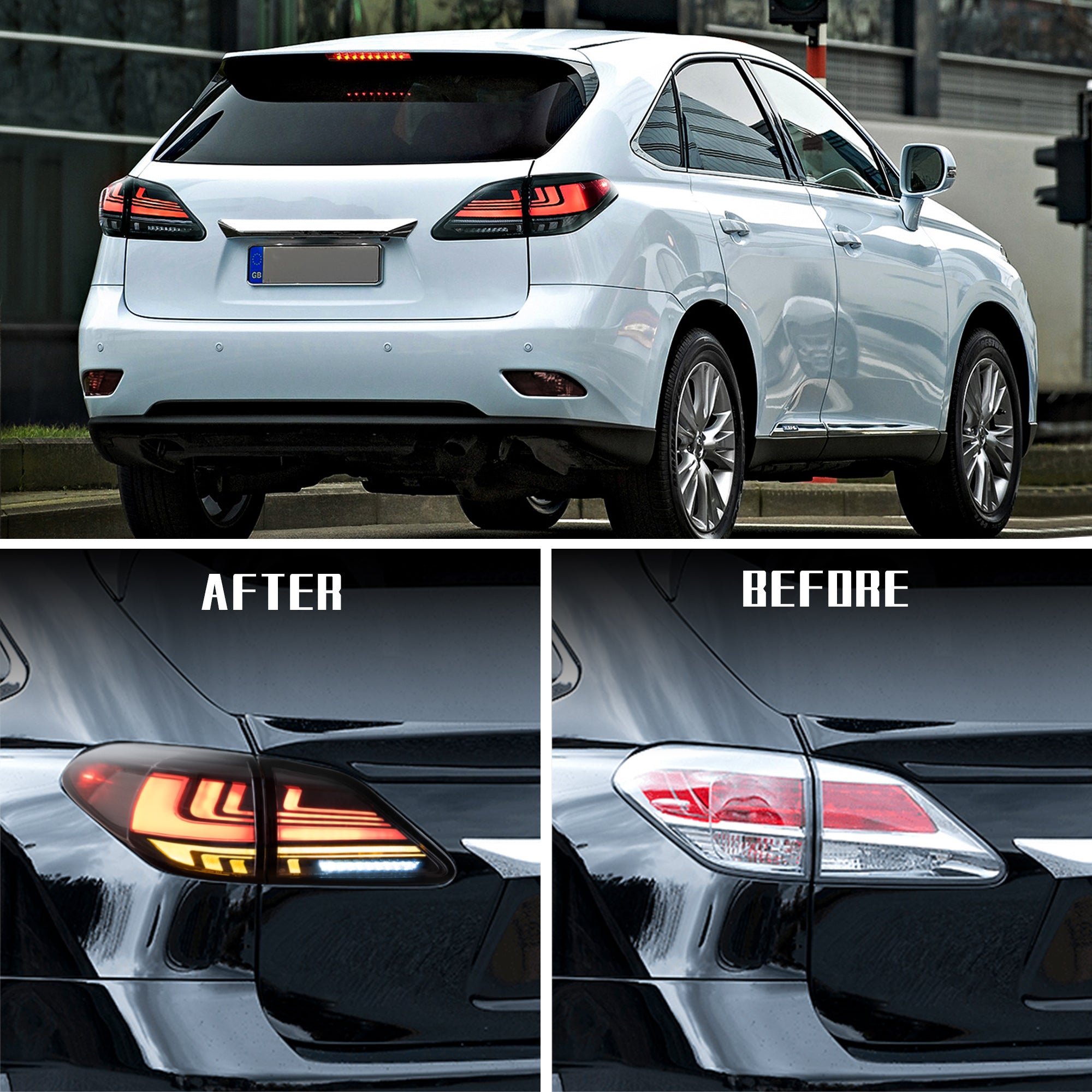 LED Rear Tail Lights For 2010-2015 Lexus RX 350 450h 270
