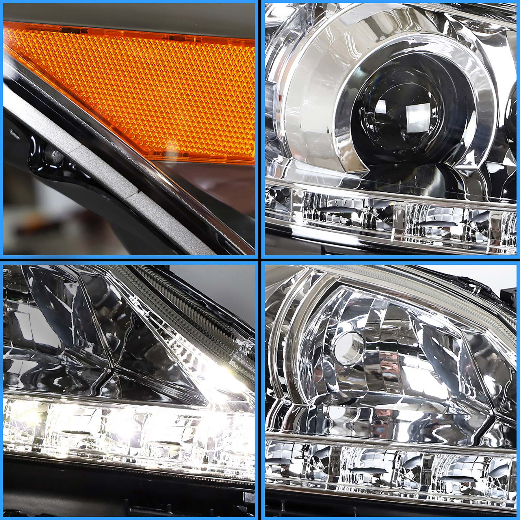 LED Headlights For 2010-2012 Lexus ES350 [XV40]